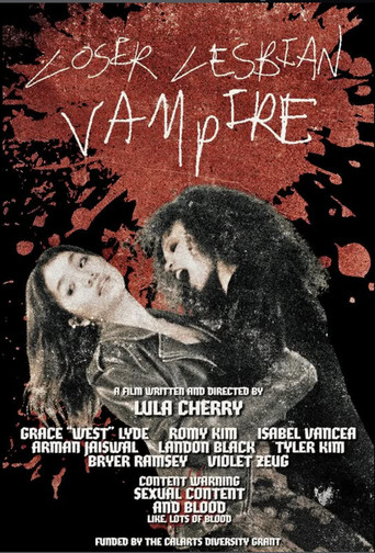 Movie poster for Loser Lesbian Vampire