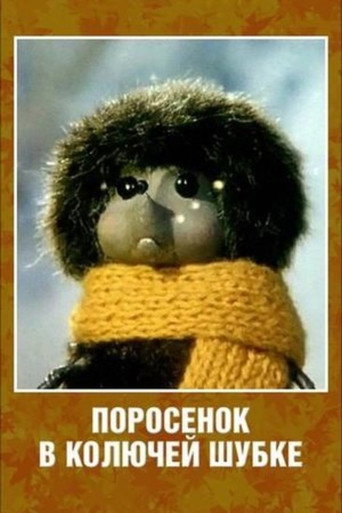 Porosenok v koluchey shubke poster