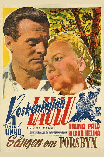 Movie poster for Koskenkylän laulu (1947)