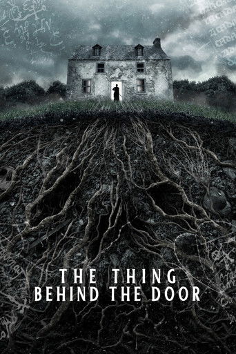 Movie poster for The Thing Behind The Door (2023)