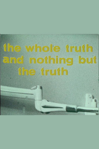 Movie poster for The Whole Truth and Nothing but the Truth (1968)