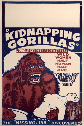 Movie poster for Love Life of a Gorilla (1937)