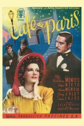 Movie poster for Café de París (1943)