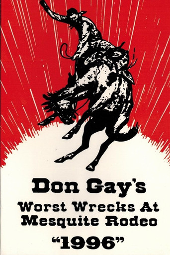 Movie poster for Don Gay's Worst Wrecks at Mesquite Rodeo 1996 (1997)