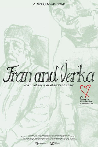 Movie poster for Fran and Verka; or a Usual Day in an Abandoned Village (2023)