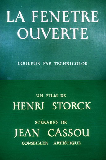 Movie poster for The Open Window (1952)