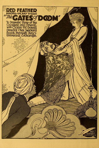 Movie poster for The Gates of Doom (1917)