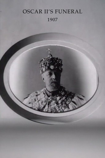 Movie poster for Oscar II's Funeral (1907)