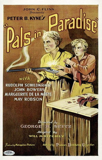 Movie poster for Pals in Paradise (1926)