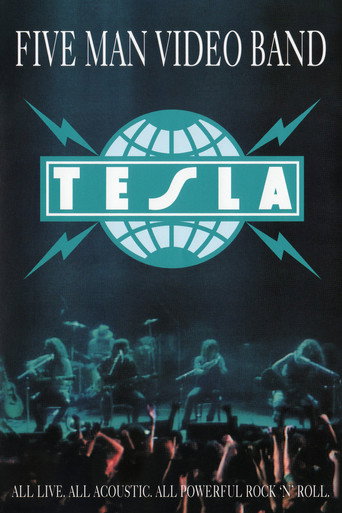 Movie poster for Tesla: Five Man Video Band (1990)