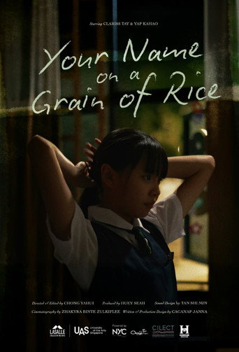 Movie poster for Your Name on a Grain of Rice