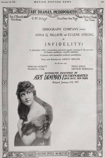 Movie poster for Infidelity (1917)
