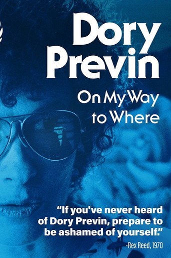 Movie poster for Dory Previn: On My Way To Where (2024)