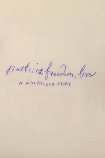Movie poster for Pastries, Freedom, Love: A Malatesta Story (2021)