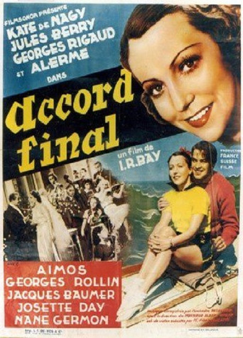 Movie poster for Final Accord (1938)