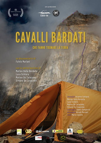 Movie poster for Cavalli bardati (2021)