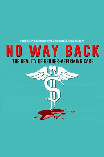 Movie poster for No Way Back: The Reality of Gender-Affirming Care (2023)