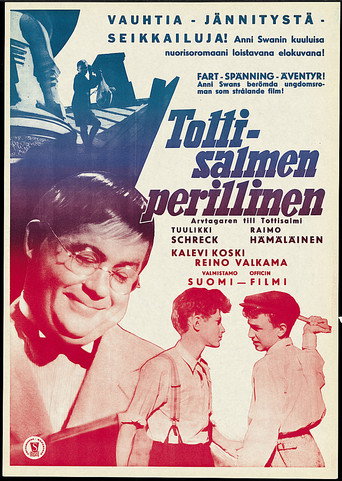 Movie poster for Tottisalmen perillinen (1940)