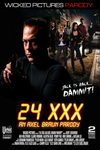Movie poster for 24 XXX: An Axel Braun Parody (2014)