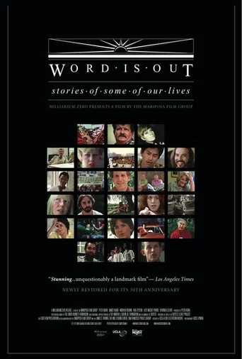 Movie poster for Word Is Out: Then and Now, Thirty Years Later (2008)