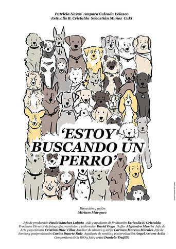 Movie poster for Estoy buscando un perro (2025)