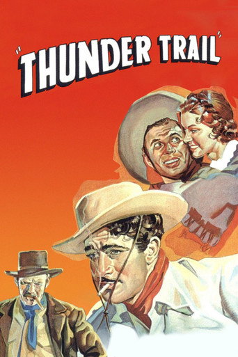 Movie poster for Thunder Trail (1937)