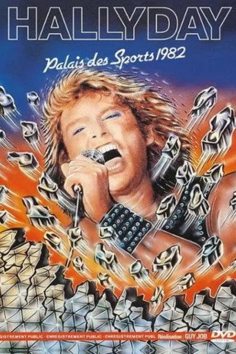 Movie poster for Johnny Hallyday : Palais des Sports 1982 (1982)