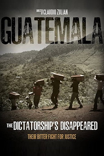Movie poster for Guatemala: the dictatorship's disappeared (2016)