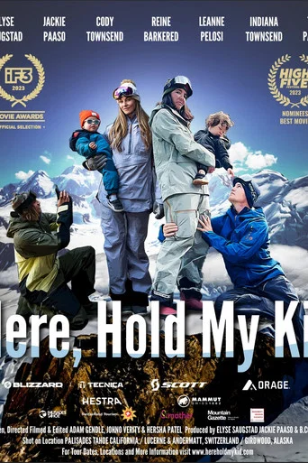 Movie poster for Here, Hold My Kid (2023)