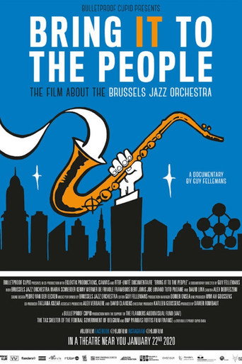 Movie poster for Bring It to the People - the film about the Brussels Jazz Orchestra (2020)