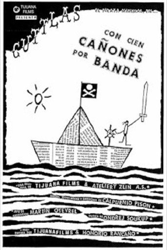 Movie poster for Con cien cañones por banda (1992)