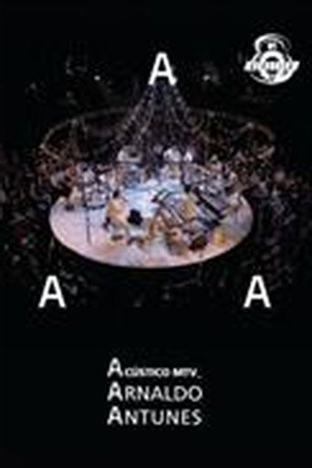 Movie poster for Acústico MTV: Arnaldo Antunes (2012)