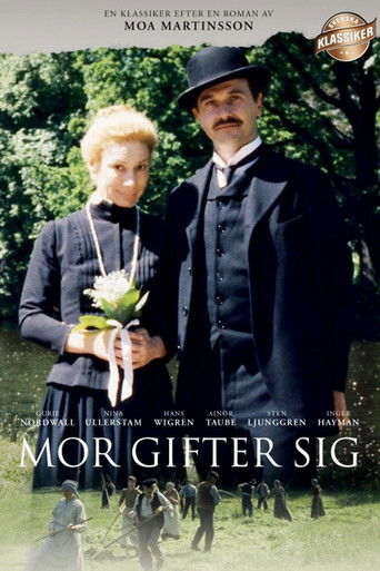 Mor gifter sig poster