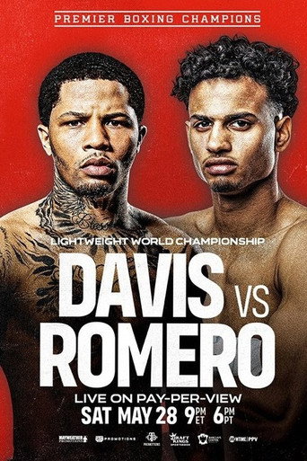 Movie poster for Gervonta Davis vs. Rolando Romero (2022)