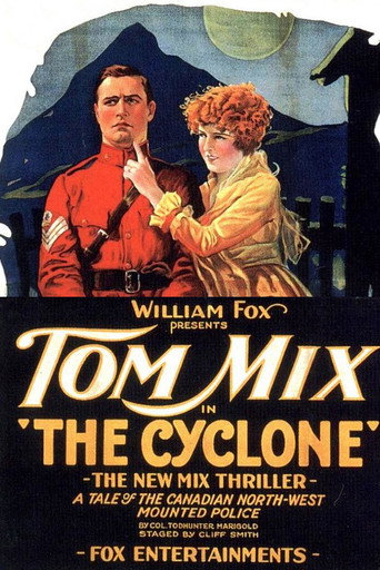 Movie poster for The Cyclone (1920)