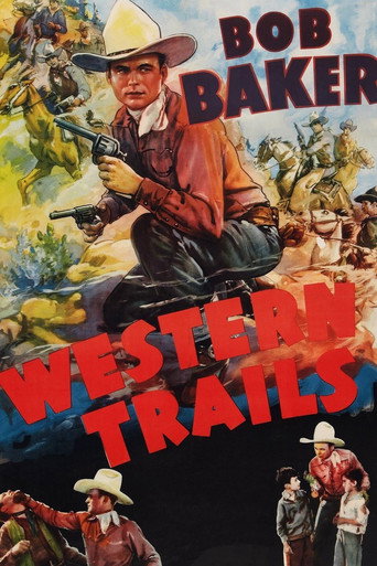 Movie poster for Western Trails (1938)