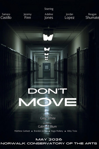 Movie poster for Don’t Move (2026)