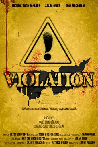 Movie poster for VIOLATION (2026)