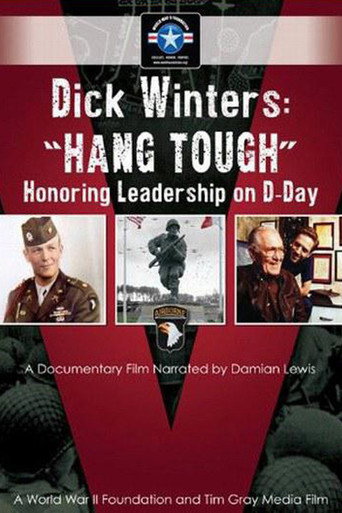 Movie poster for Dick Winters: Hang Tough (2012)
