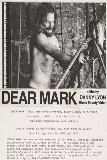 Movie poster for Dear Mark (1981)