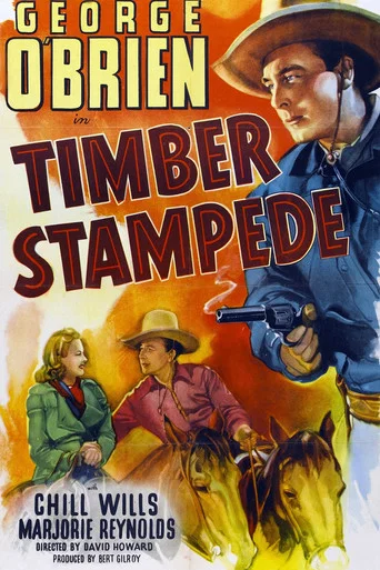 Movie poster for Timber Stampede (1939)