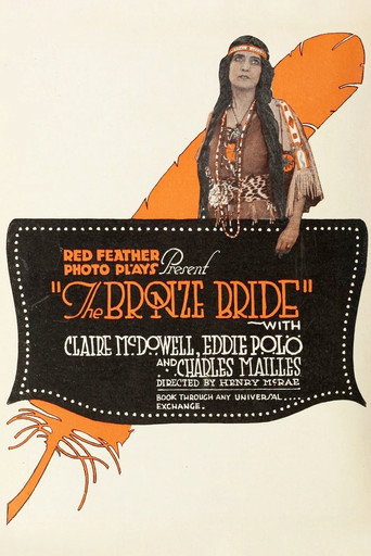 Movie poster for The Bronze Bride (1917)