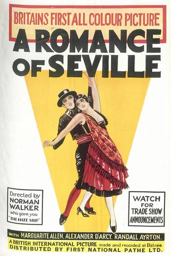 Movie poster for A Romance of Seville (1929)