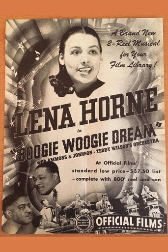 Movie poster for Boogie-Woogie Dream (1944)