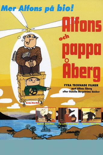 Alfons och pappa Åberg poster