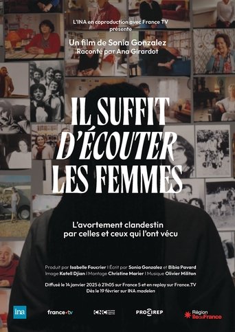 Il suffit d’écouter les femmes poster