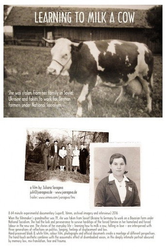Movie poster for Learning to Milk a Cow (2016)