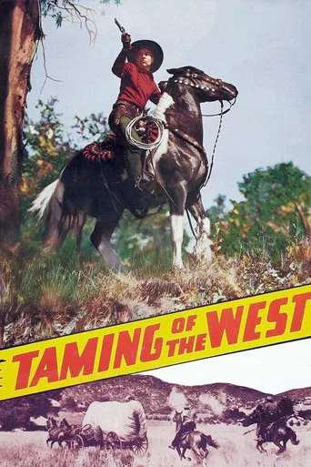 Movie poster for Taming of the West (1939)