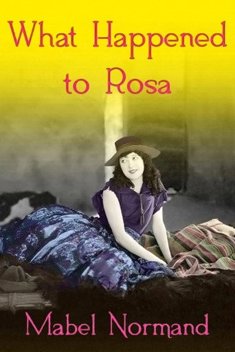 Movie poster for What Happened To Rosa (1920)