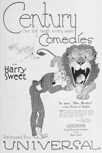 Movie poster for Fresh from the Farm (1921)